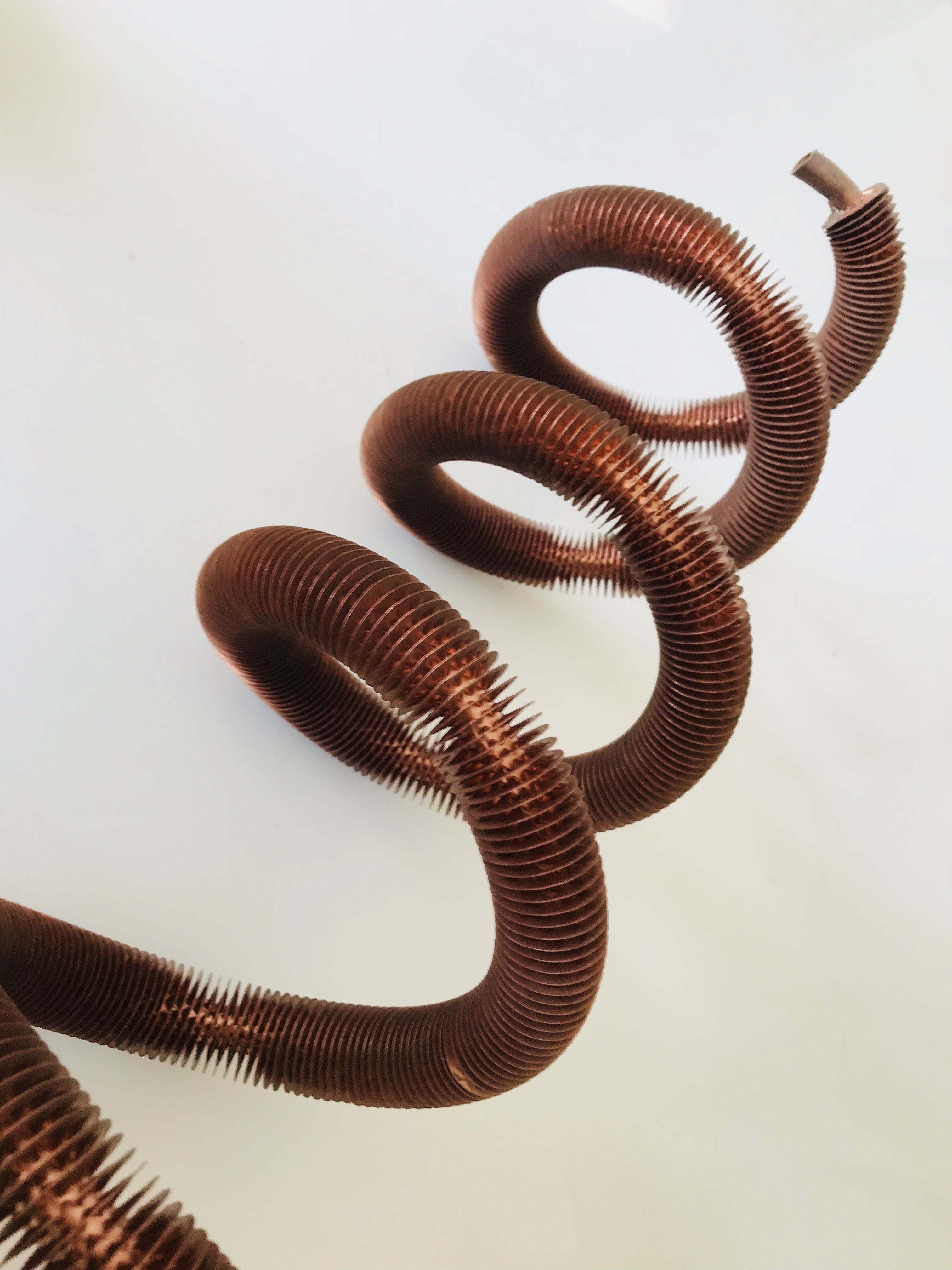 Serpentin spirale Cuivre